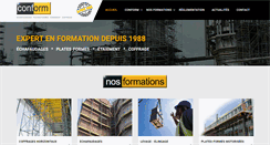 Desktop Screenshot of conform.fr