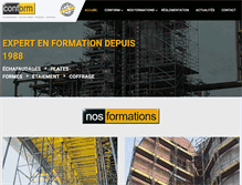 Tablet Screenshot of conform.fr