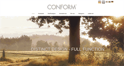 Desktop Screenshot of conform.se
